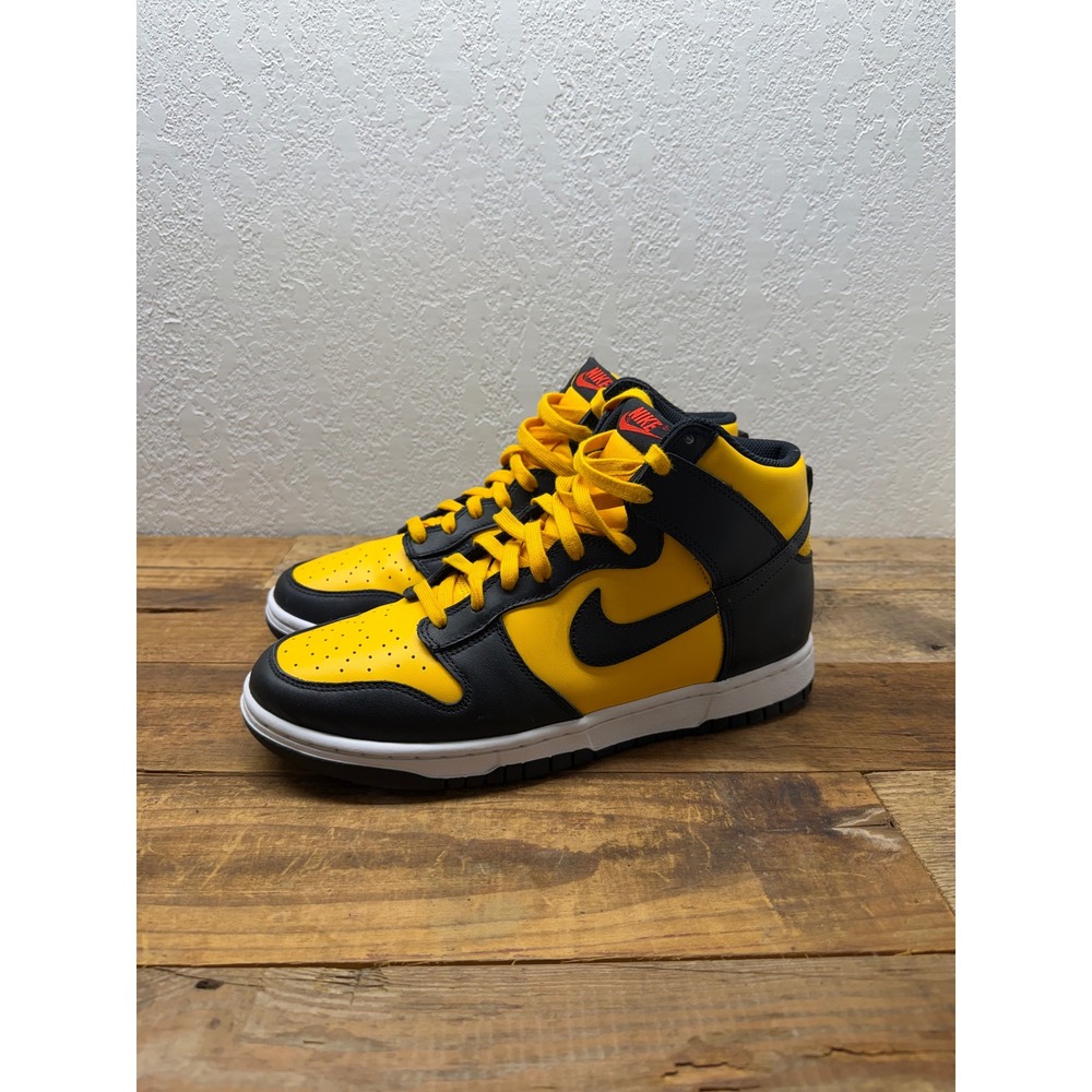 Nike Dunk High Championship Goldenrod Black Varsity Maize DD1399-700 Mens 9.5